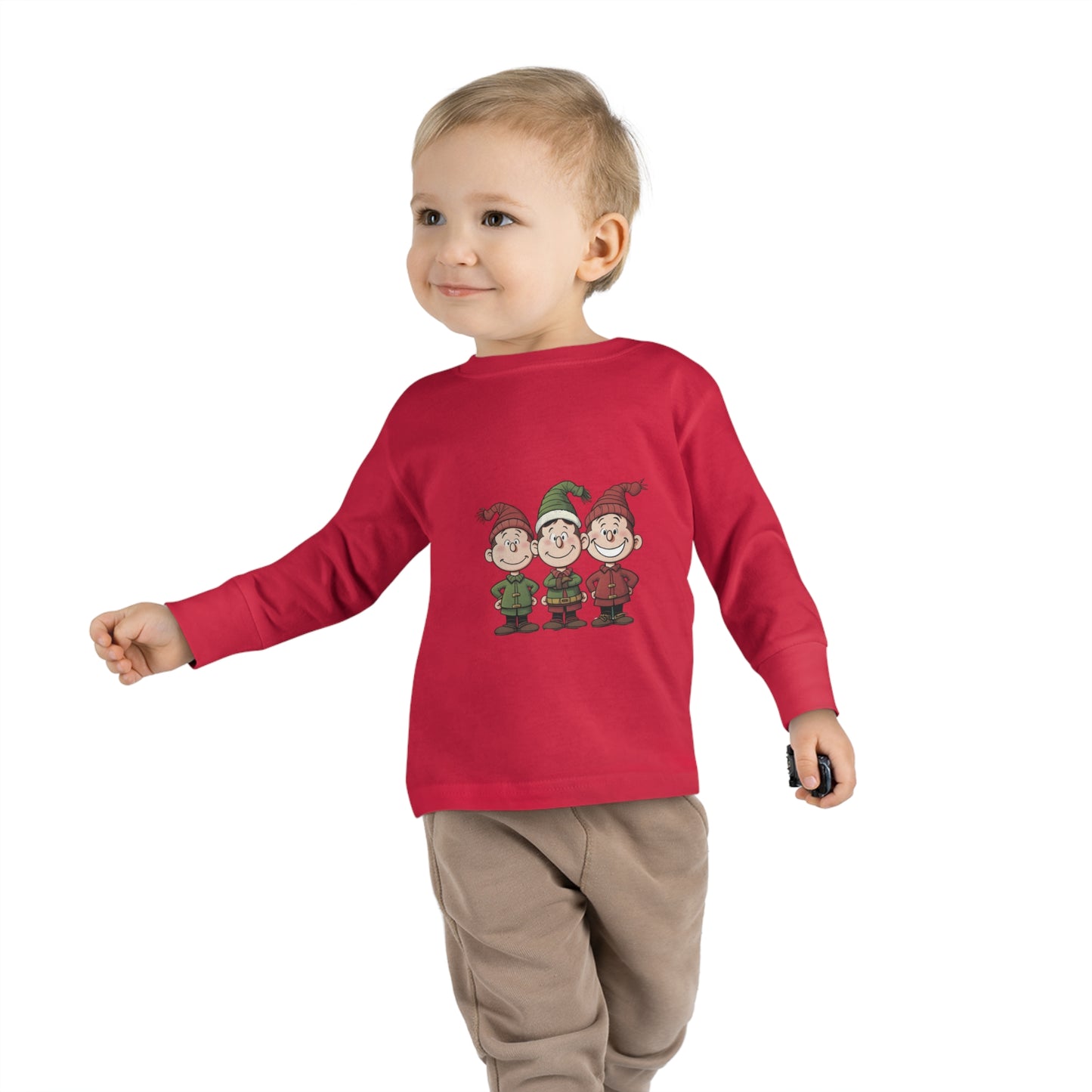 Toddler Christmas Shirt for Christmas Toddler Long Sleeve Christmas Shirt