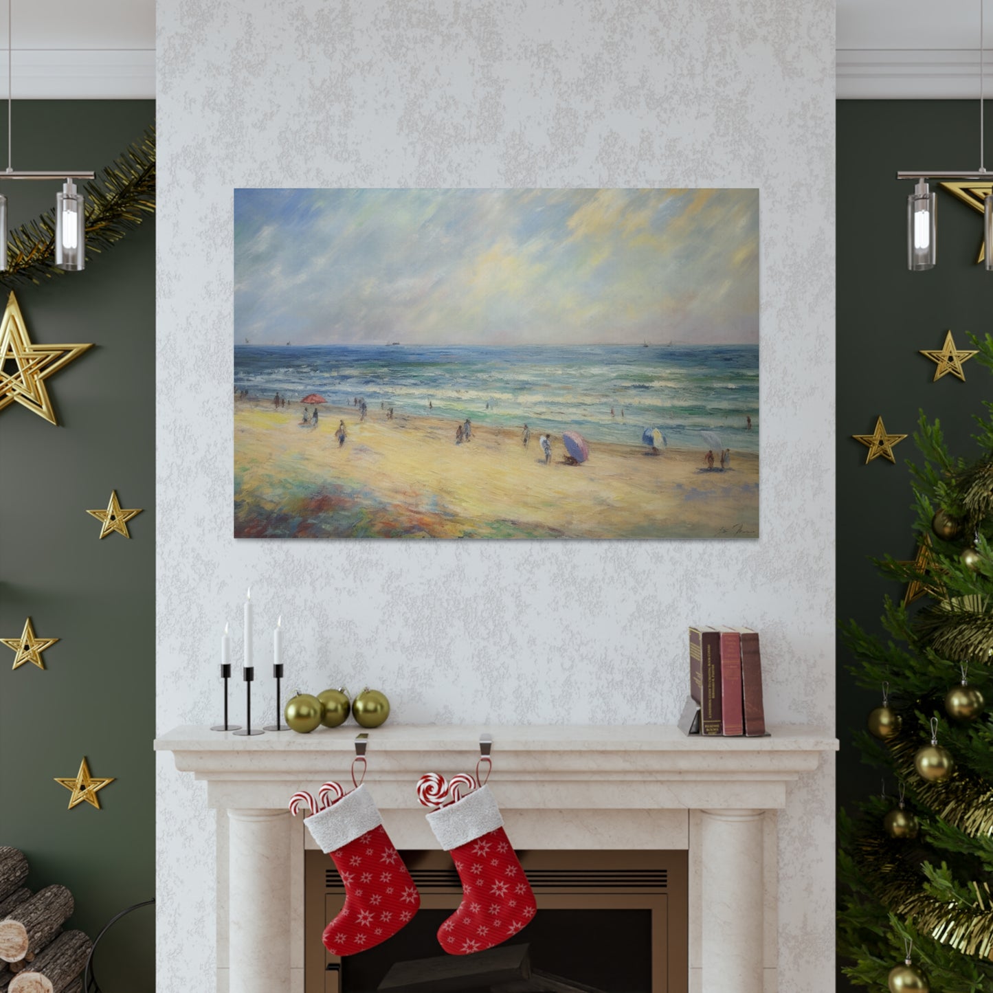 Beach Painting for Living Room Oil Painting for Dining Room Painting for Bedroom Painting for Bedroom Painting of Sunset