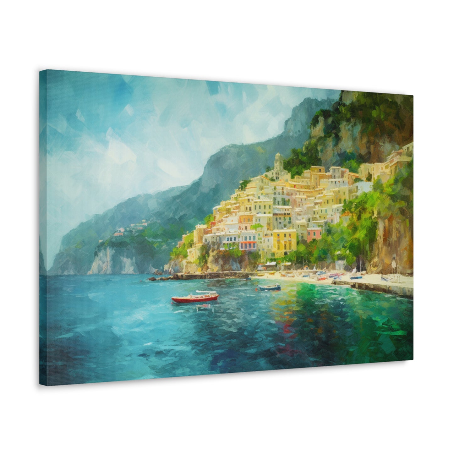 Landscape Painting for Living Room Oil Painting for Dining Room Painting for Bedroom Painting for Office Painting of Amalfi Coast