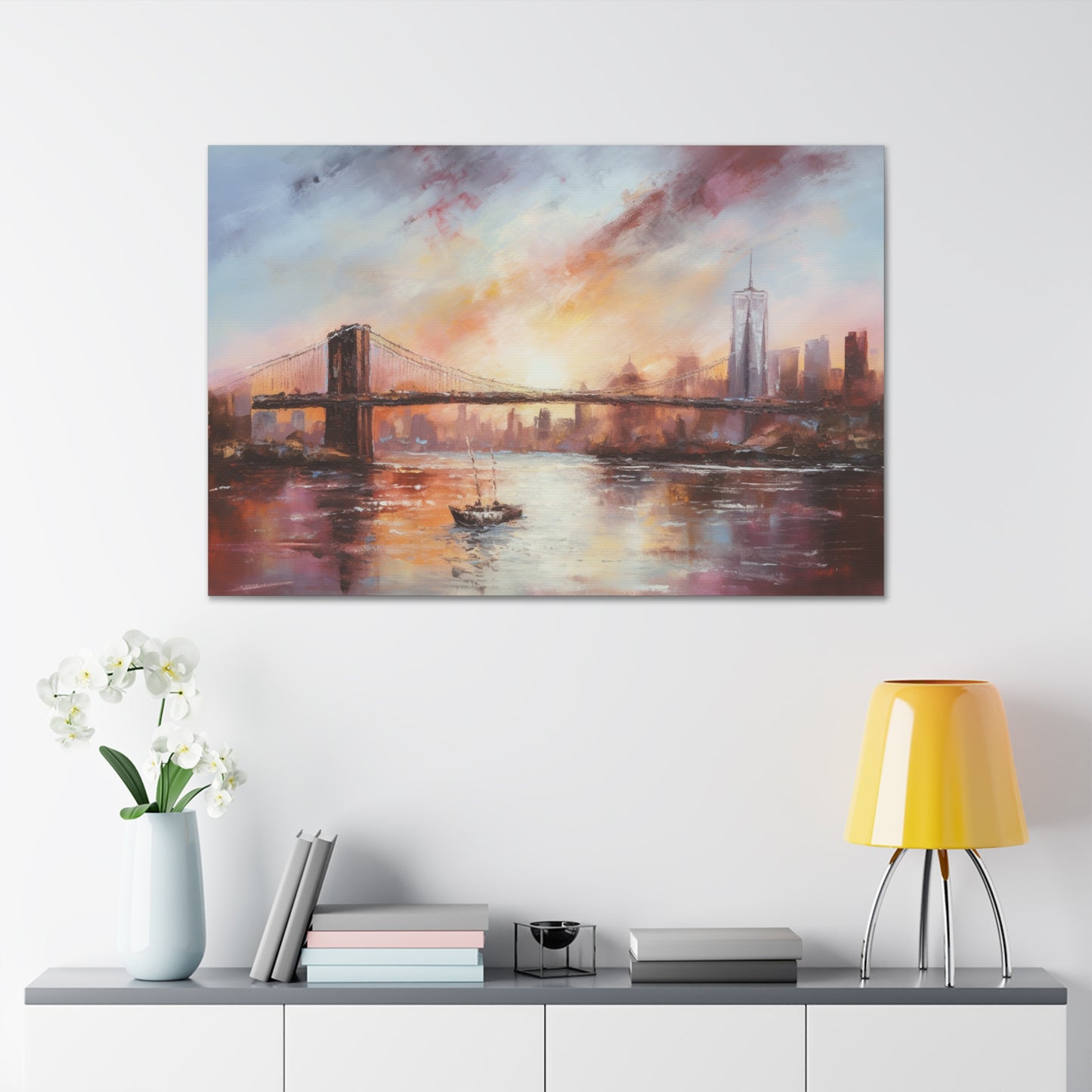 New York City Painting for Living Room Oil Painting for Dining Room Painting for Bedroom Painting for Bedroom Painting of NYC