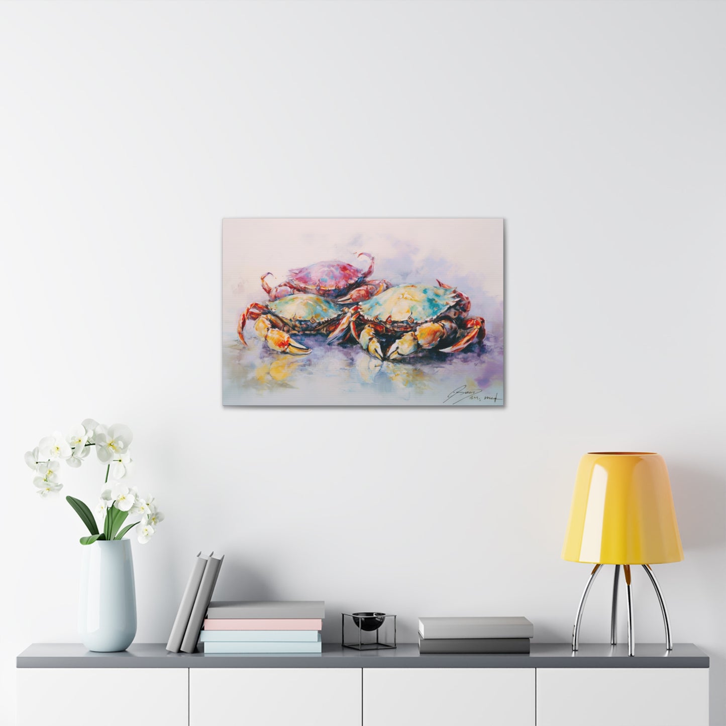 Painting of Crabs Paint for Living Room Oil Painting for Dining Room Painting for Bedroom Painting for Bedroom Painting for Beach