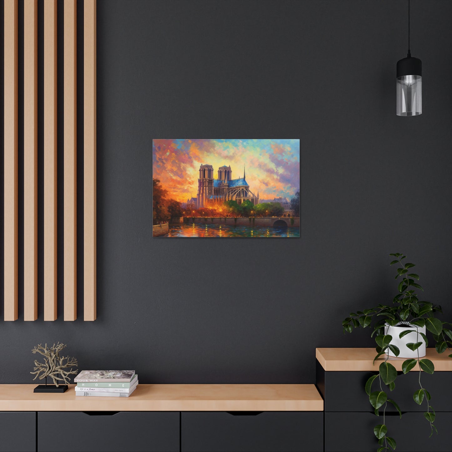 Notre Dame Cathedral Painting for Living Room Oil Painting for Dining Room Painting for Bedroom Painting for Bedroom Painting on Canvas