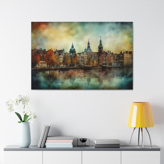 Oil Painting for Living Room Oil Painting for Dining Room Painting for Bedroom Painting for Bedroom Painting of Amsterdam