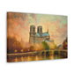 Notre Dame Cathedral Painting for Living Room Oil Painting for Dining Room Painting for Bedroom Painting for Bedroom Painting on Canvas