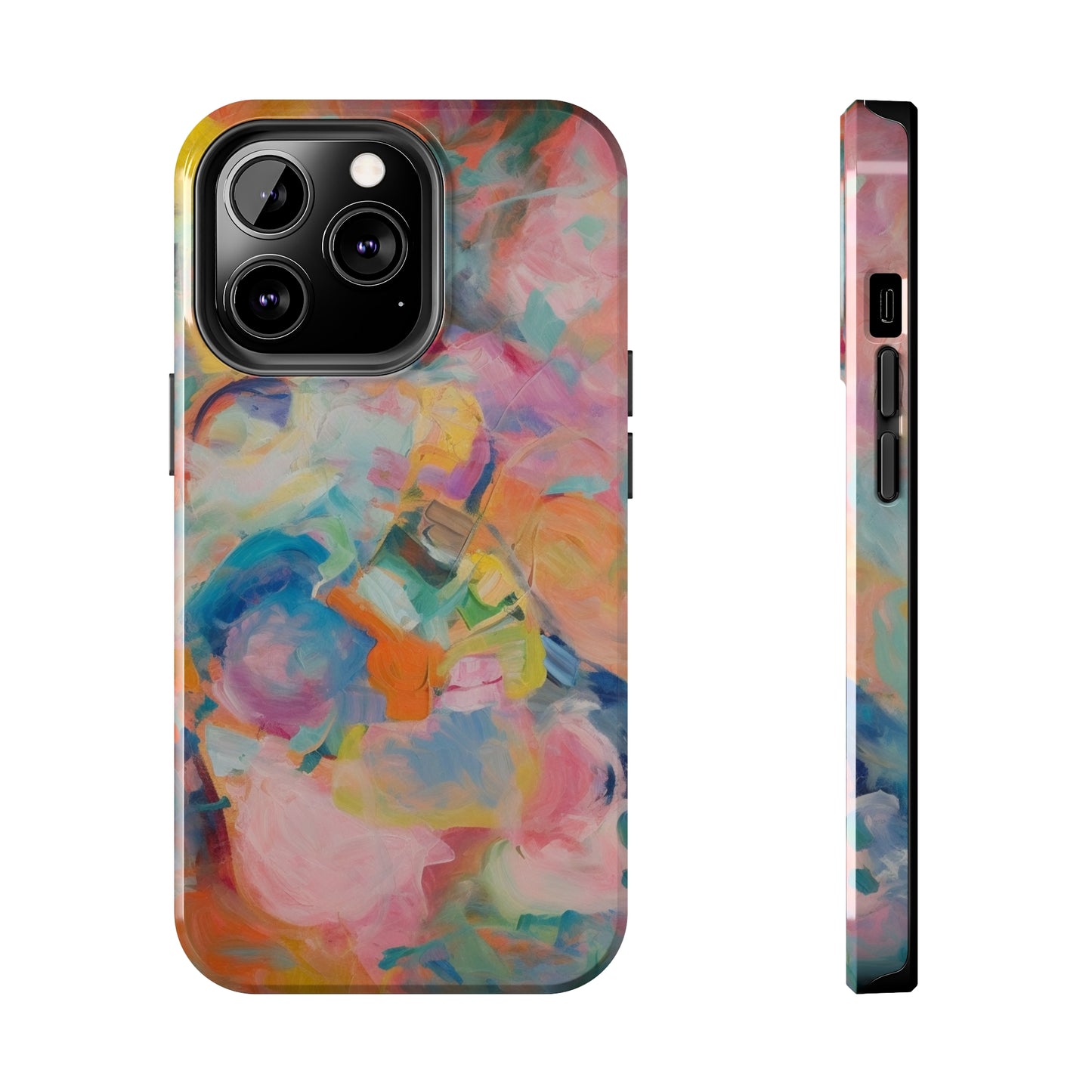 iPhone Case Tough iPhone Case Impact Resistant iPhone Case with Art Pattern