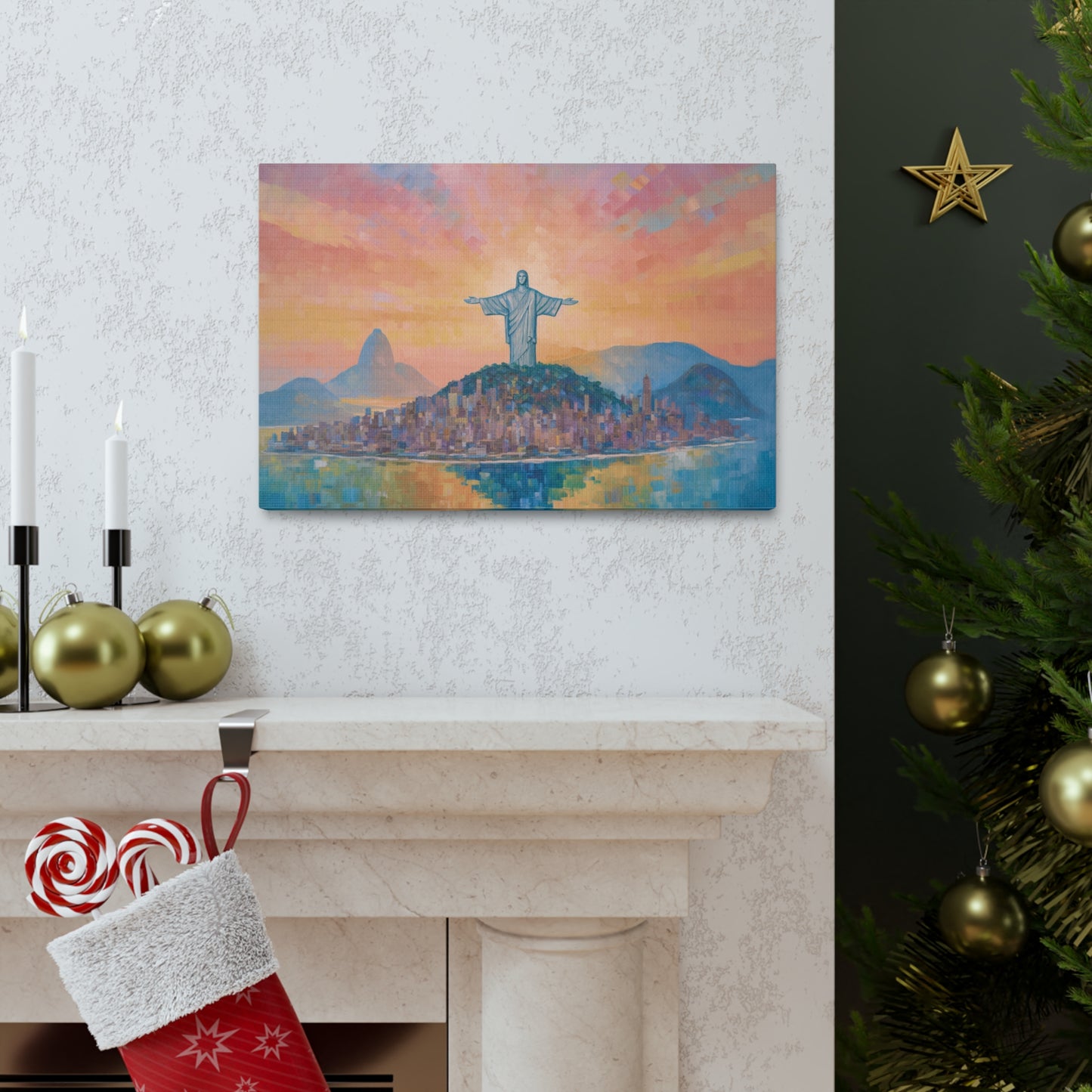 Painting for Living Room Oil Painting for Dining Room Painting for Bedroom Painting for Bedroom Painting of Christ the Redeemer