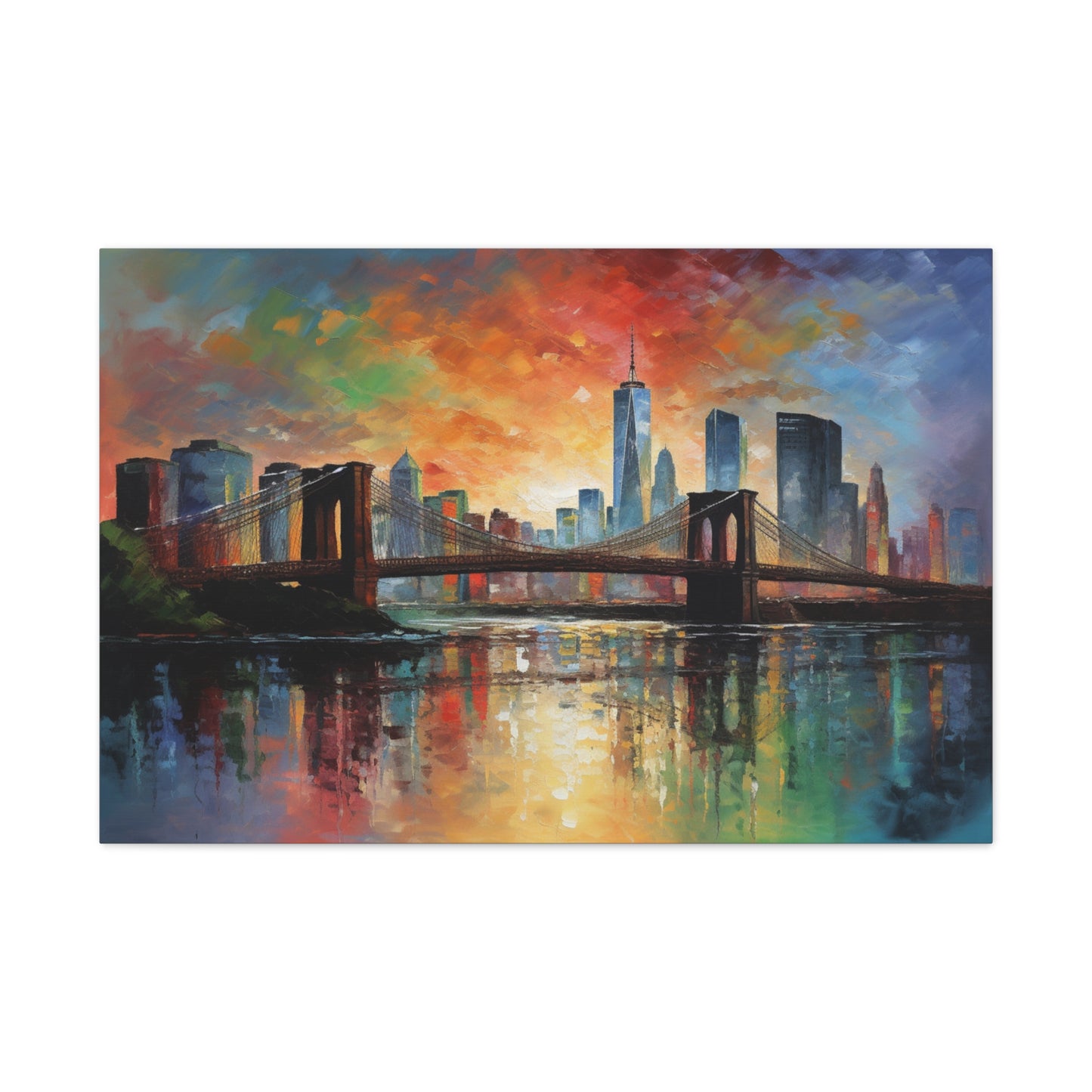 New York City Painting for Living Room Oil Painting for Dining Room Painting for Bedroom Painting for Bedroom Painting of NYC