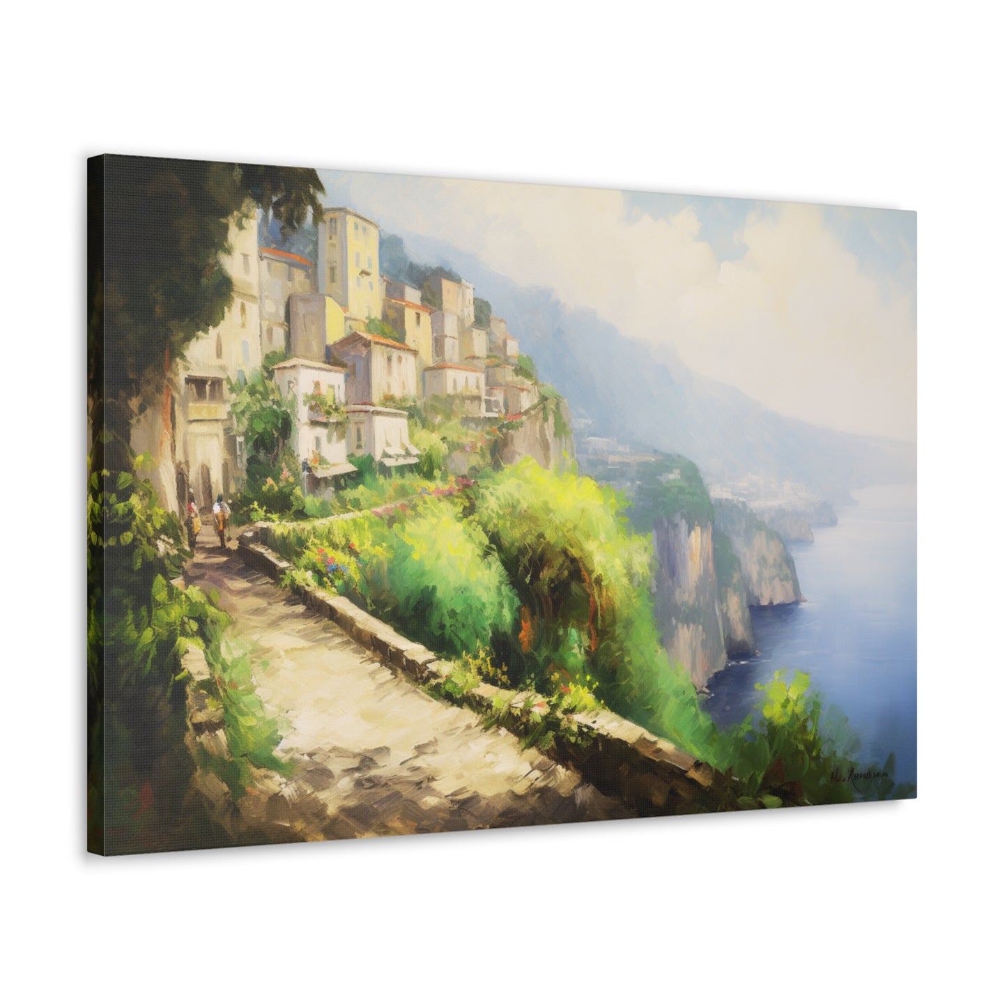 Landscape Painting for Living Room Oil Painting for Dining Room Painting for Bedroom Painting for Office Painting of Amalfi Coast