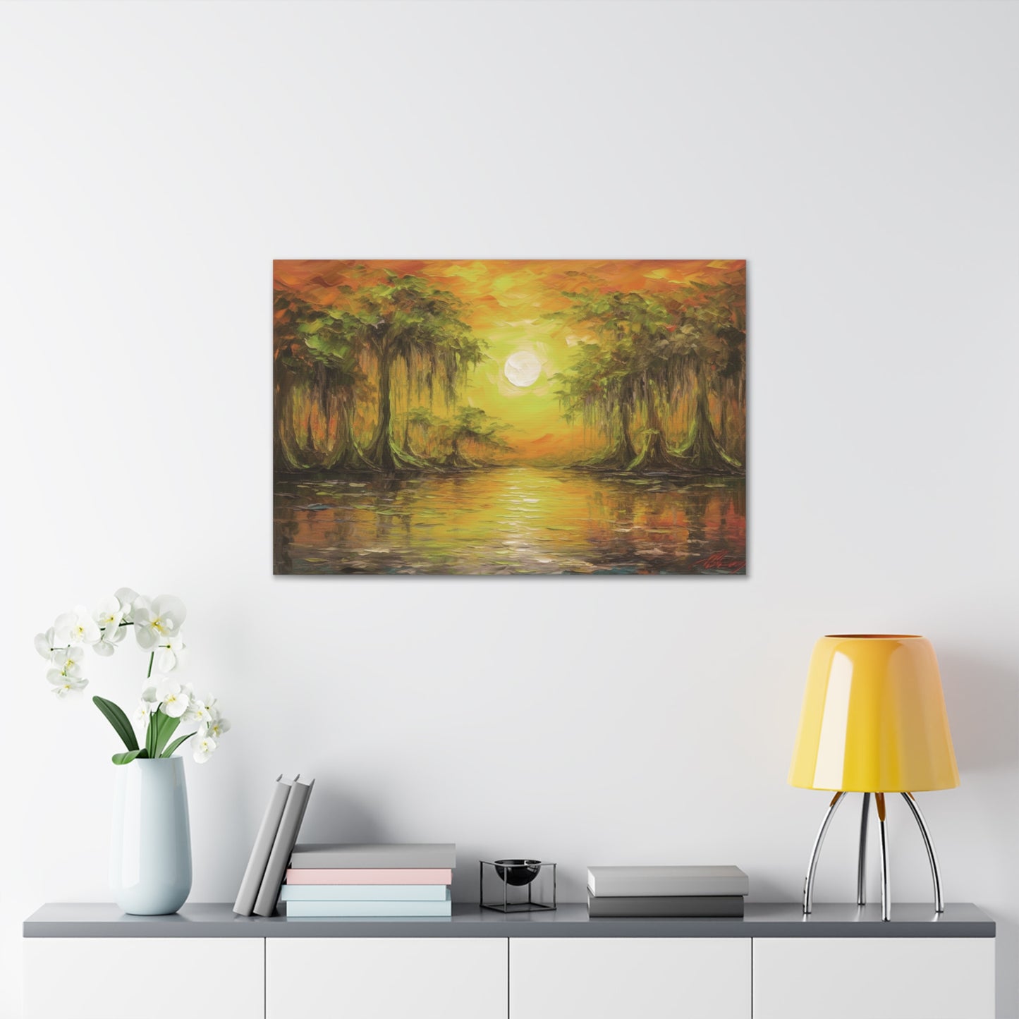 Marsh Painting Abstract Painting for Living Room Oil Painting for Dining Room Painting for Bedroom Painting for Bedroom Painting on Canvas