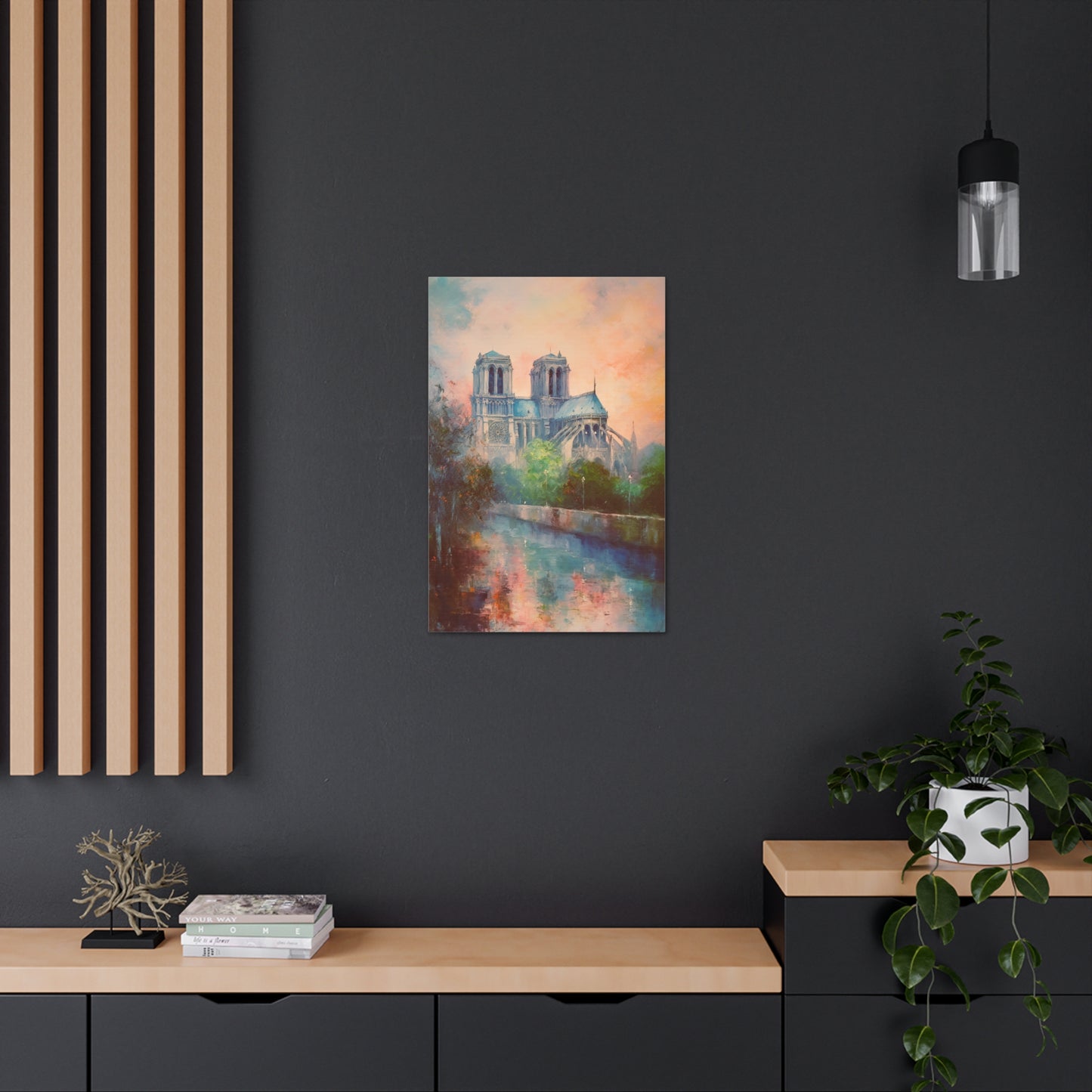 Notre Dame Cathedral Painting for Living Room Oil Painting for Dining Room Painting for Bedroom Painting for Bedroom Painting on Canvas