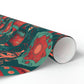 Christmas Wrapping Paper for Christmas Santa Clause Wrapping Paper Custom Wrapping Paper