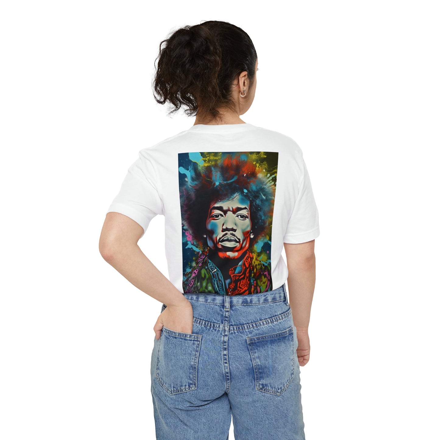 Jimmy Hendrix T-shirt  for Concert T-Shirt for Musical Festival T-shirt Jimmy Hendrix Pocket T-Shirt