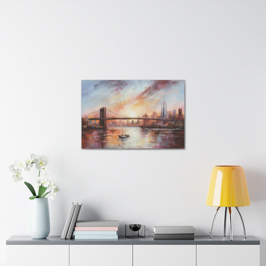 New York City Painting for Living Room Oil Painting for Dining Room Painting for Bedroom Painting for Bedroom Painting of NYC