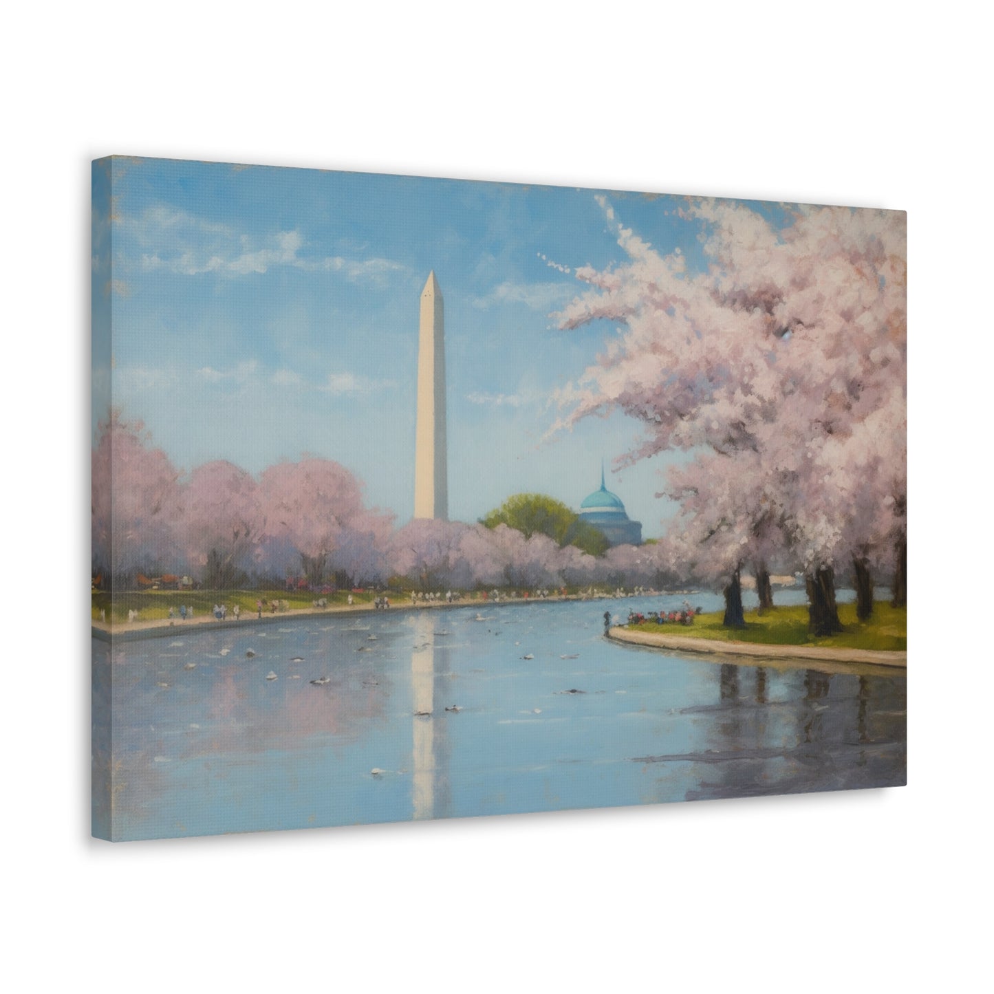 Washington Monument Painting for Living Room Oil Painting for Dining Room Painting for Office Painting of Washington Monument