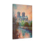 Notre Dame Cathedral Painting for Living Room Oil Painting for Dining Room Painting for Bedroom Painting for Bedroom Painting on Canvas