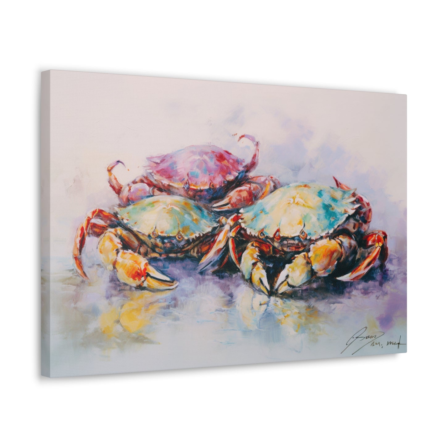 Painting of Crabs Paint for Living Room Oil Painting for Dining Room Painting for Bedroom Painting for Bedroom Painting for Beach