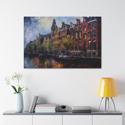 Oil Painting for Living Room Oil Painting for Dining Room Painting for Bedroom Painting for Bedroom Painting of Amsterdam