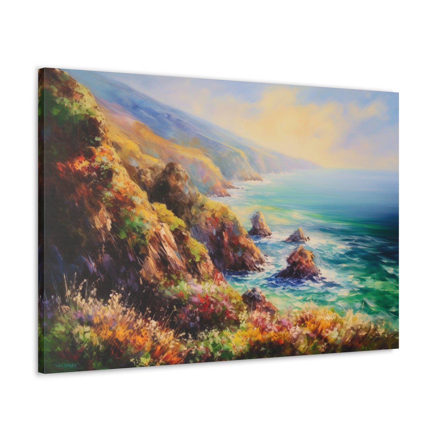 Coastal Painting for Living Room Oil Painting for Dining Room Painting for Bedroom Painting for Bedroom Painting on Canvas