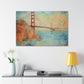 Golden Gate Bridge Painting for Living Room Oil Painting for Dining Room Painting for Bedroom Painting for Office Painting of San Francisco