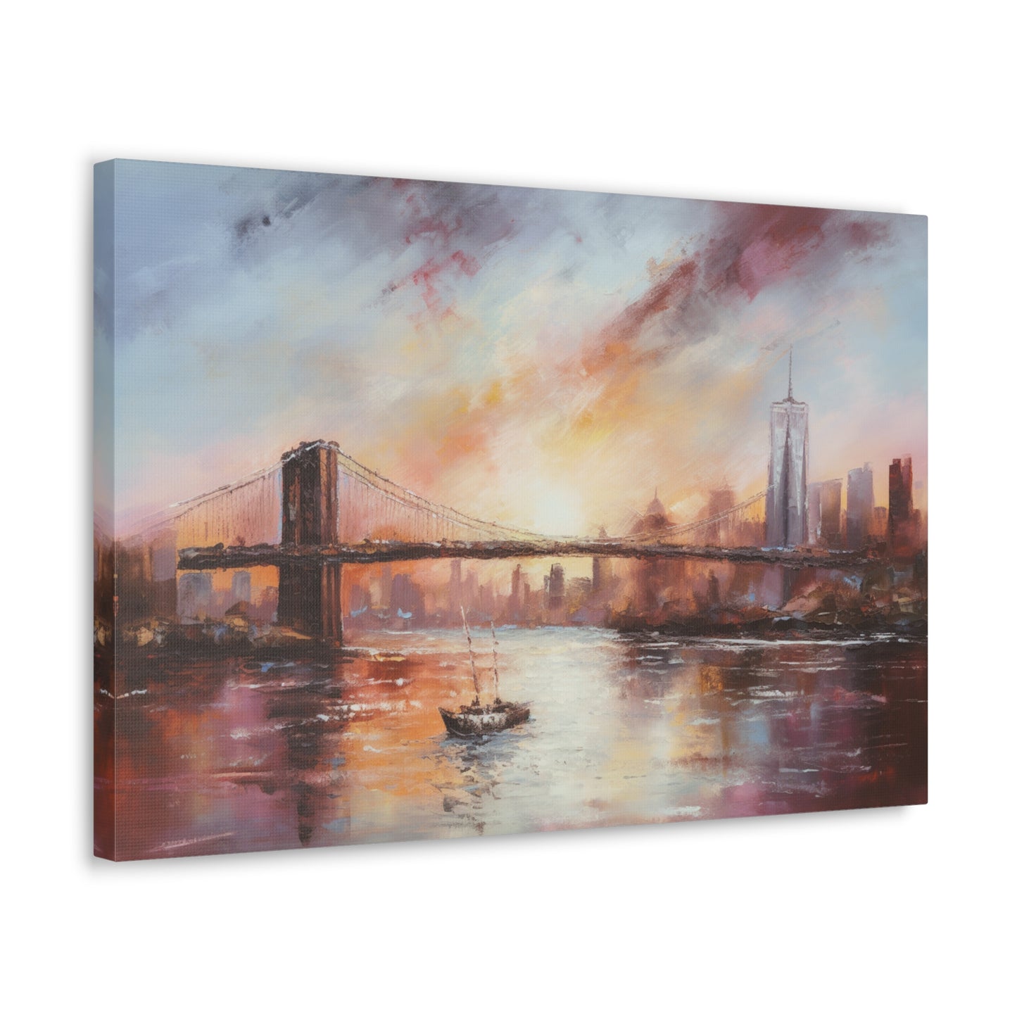 New York City Painting for Living Room Oil Painting for Dining Room Painting for Bedroom Painting for Bedroom Painting of NYC