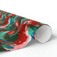 Christmas Wrapping Paper for Christmas Santa Clause Wrapping Paper Custom Wrapping Paper