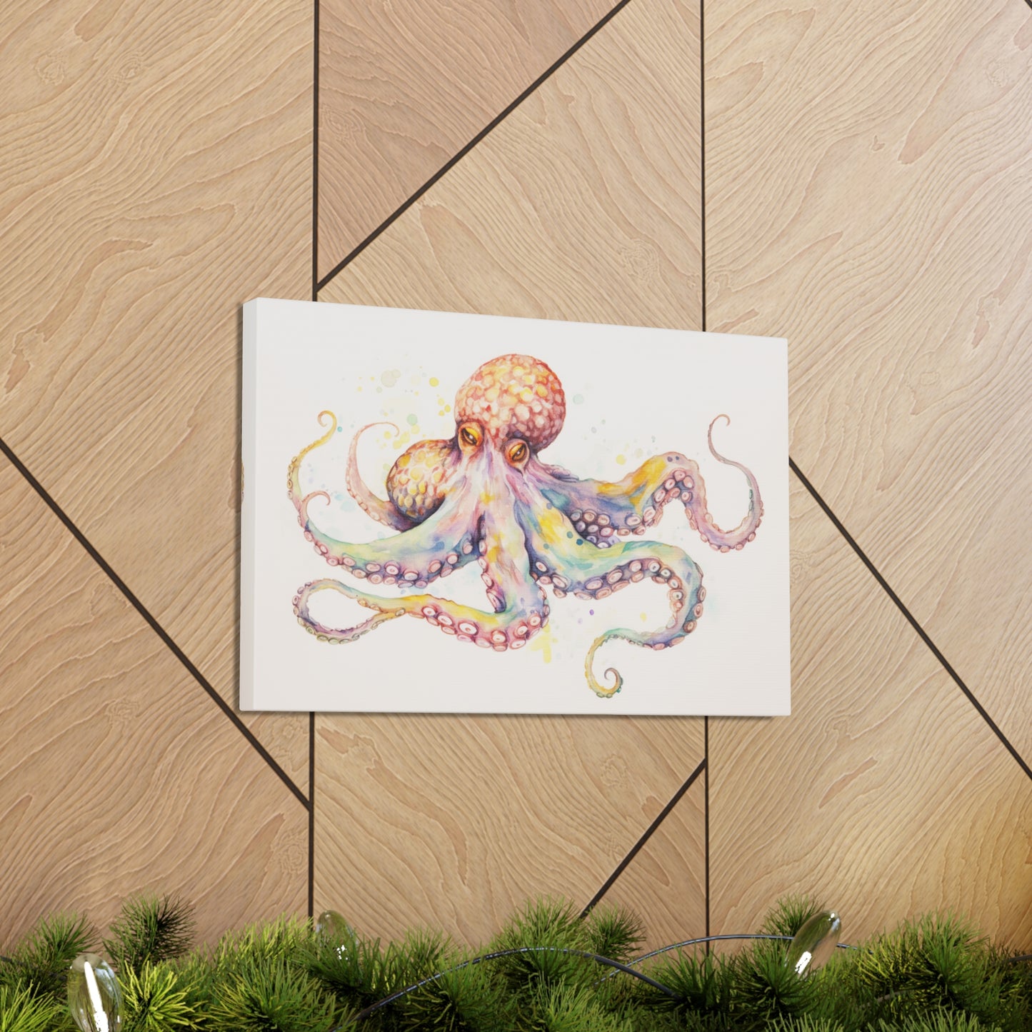 Octopus Oil Painting for Living Room Oil Painting for Dining Room Painting for Bedroom Painting for Office Painting of Octopus