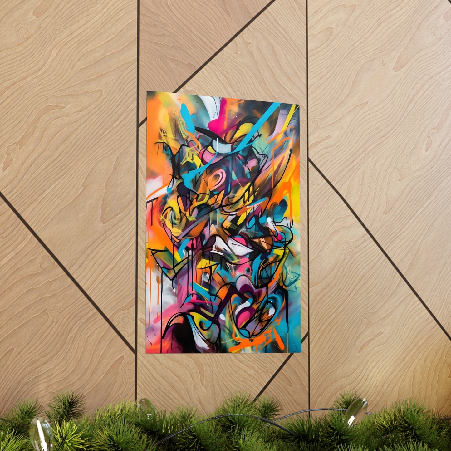 Abstract Art Graffiti Art for Living Room Art for Bedroom Art for Kids Room Art for Office Art