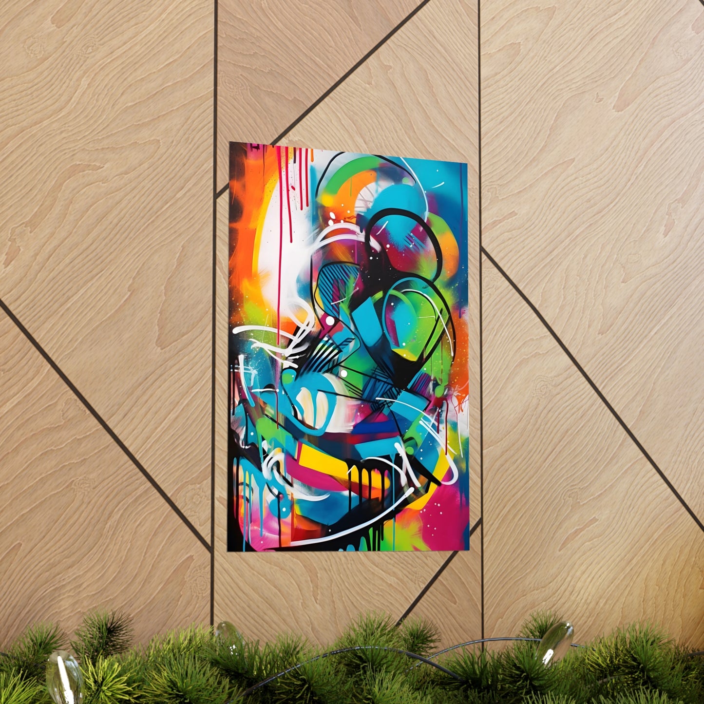 Abstract Art Graffiti Art for Living Room Art for Bedroom Art for Kids Room Art for Office Art