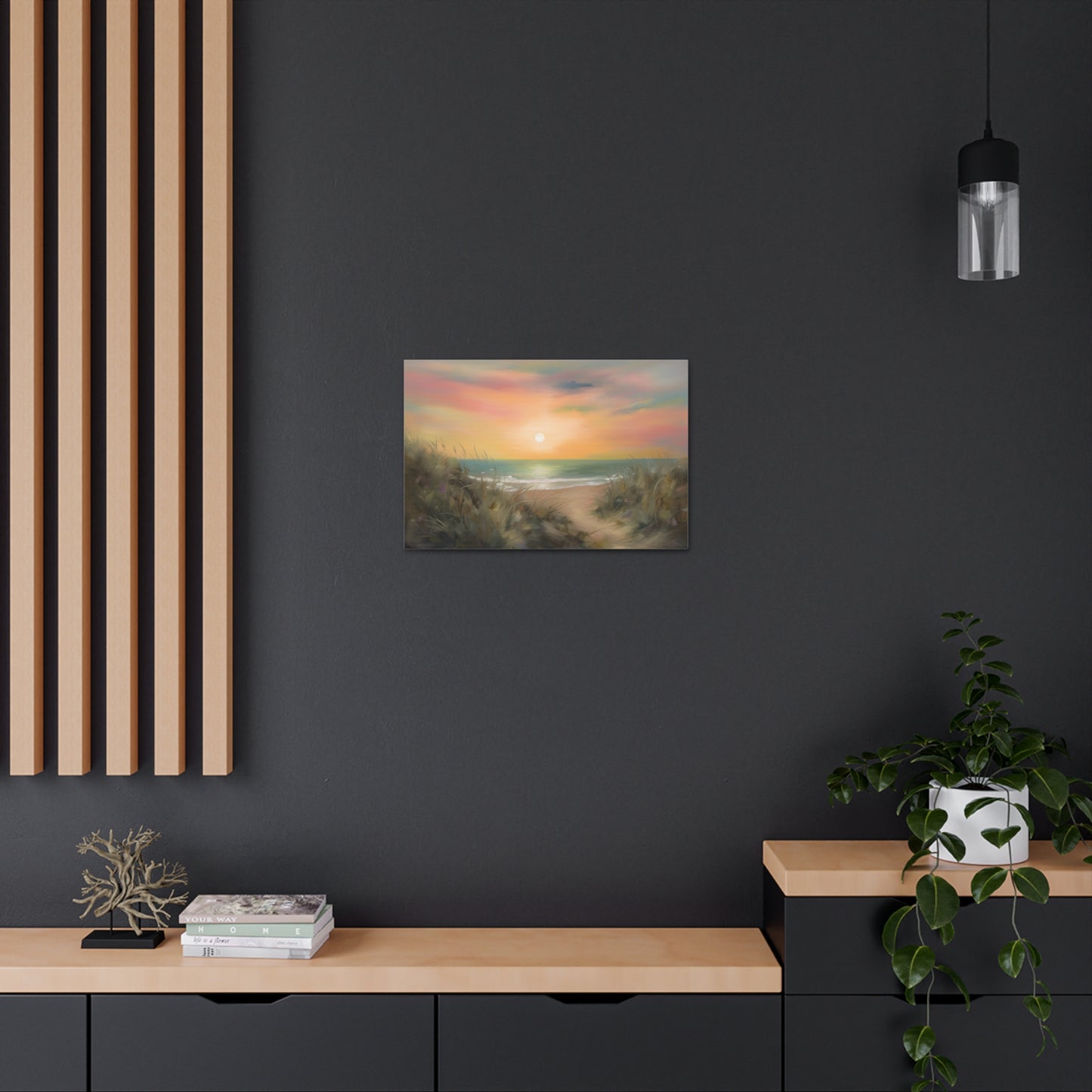 Sunset Painting for Living Room Oil Painting for Dining Room Painting for Bedroom Painting for Bedroom Painting on Canvas Beach Painting