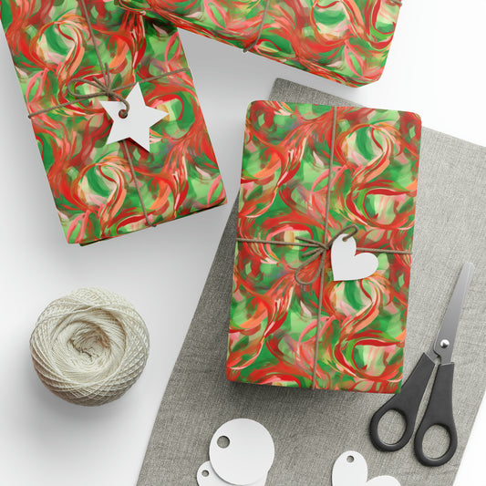 Christmas Wrapping Paper for Christmas Santa Clause Wrapping Paper Custom Wrapping Paper