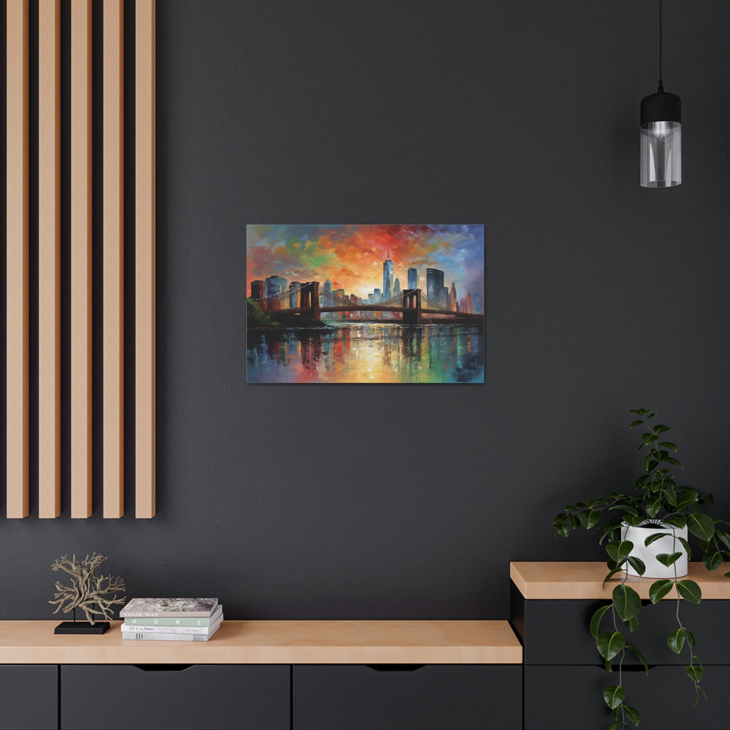 New York City Painting for Living Room Oil Painting for Dining Room Painting for Bedroom Painting for Bedroom Painting of NYC