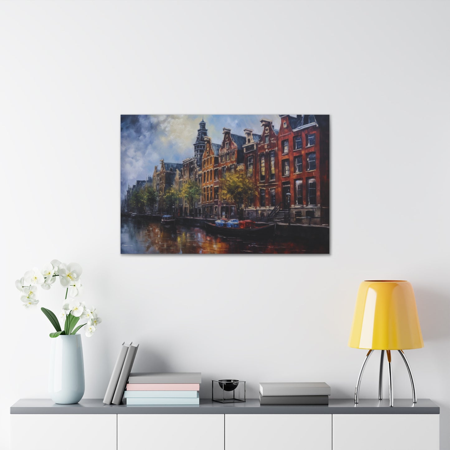 Oil Painting for Living Room Oil Painting for Dining Room Painting for Bedroom Painting for Bedroom Painting of Amsterdam