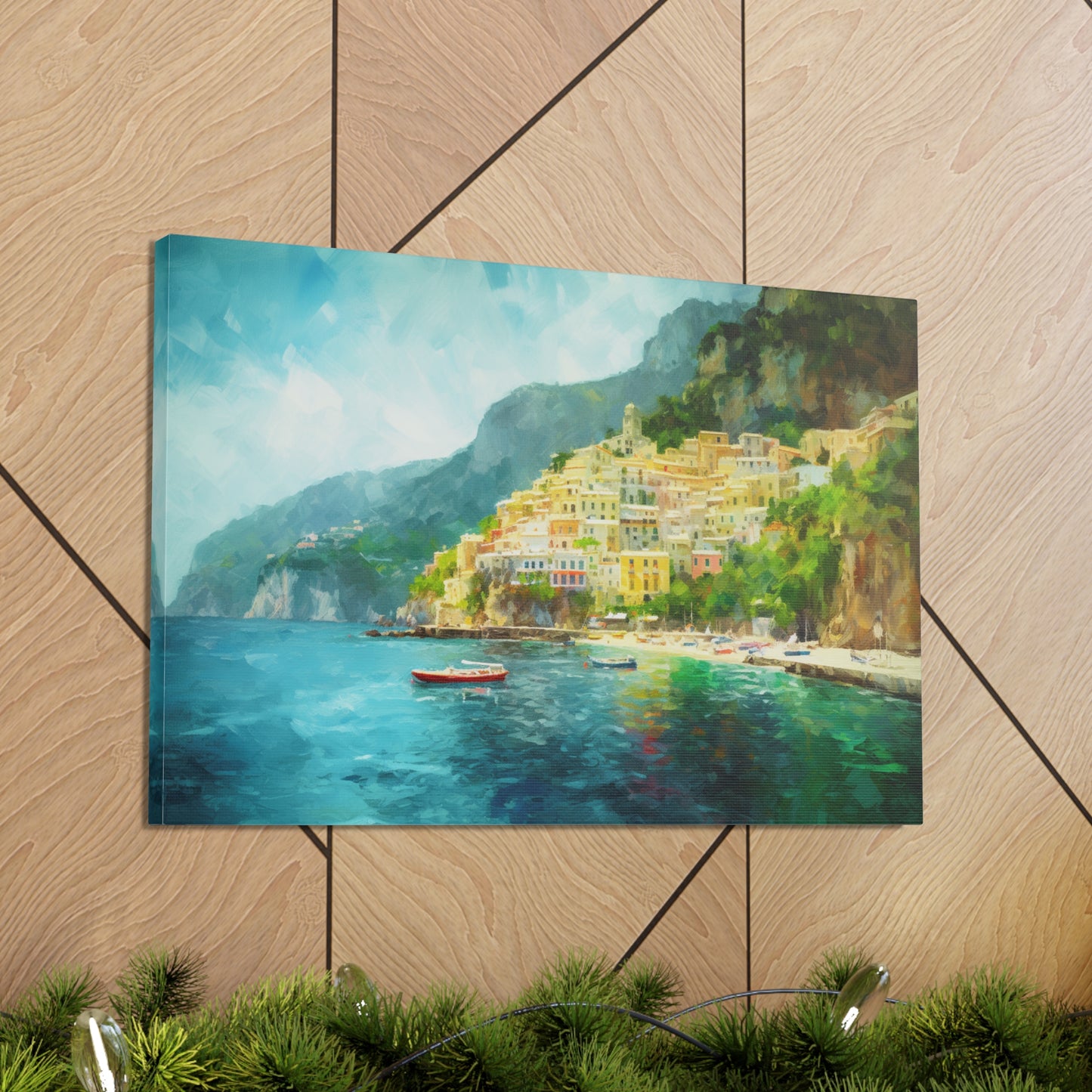 Landscape Painting for Living Room Oil Painting for Dining Room Painting for Bedroom Painting for Office Painting of Amalfi Coast