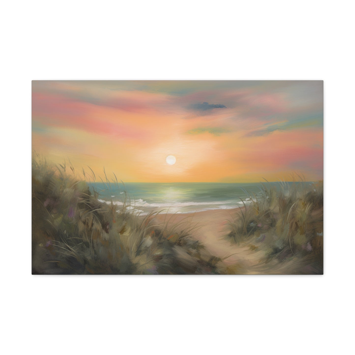 Sunset Painting for Living Room Oil Painting for Dining Room Painting for Bedroom Painting for Bedroom Painting on Canvas Beach Painting