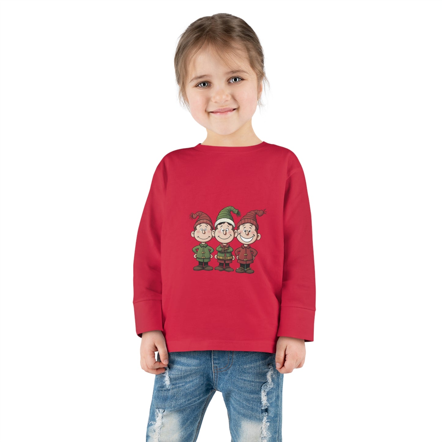 Toddler Christmas Shirt for Christmas Toddler Long Sleeve Christmas Shirt