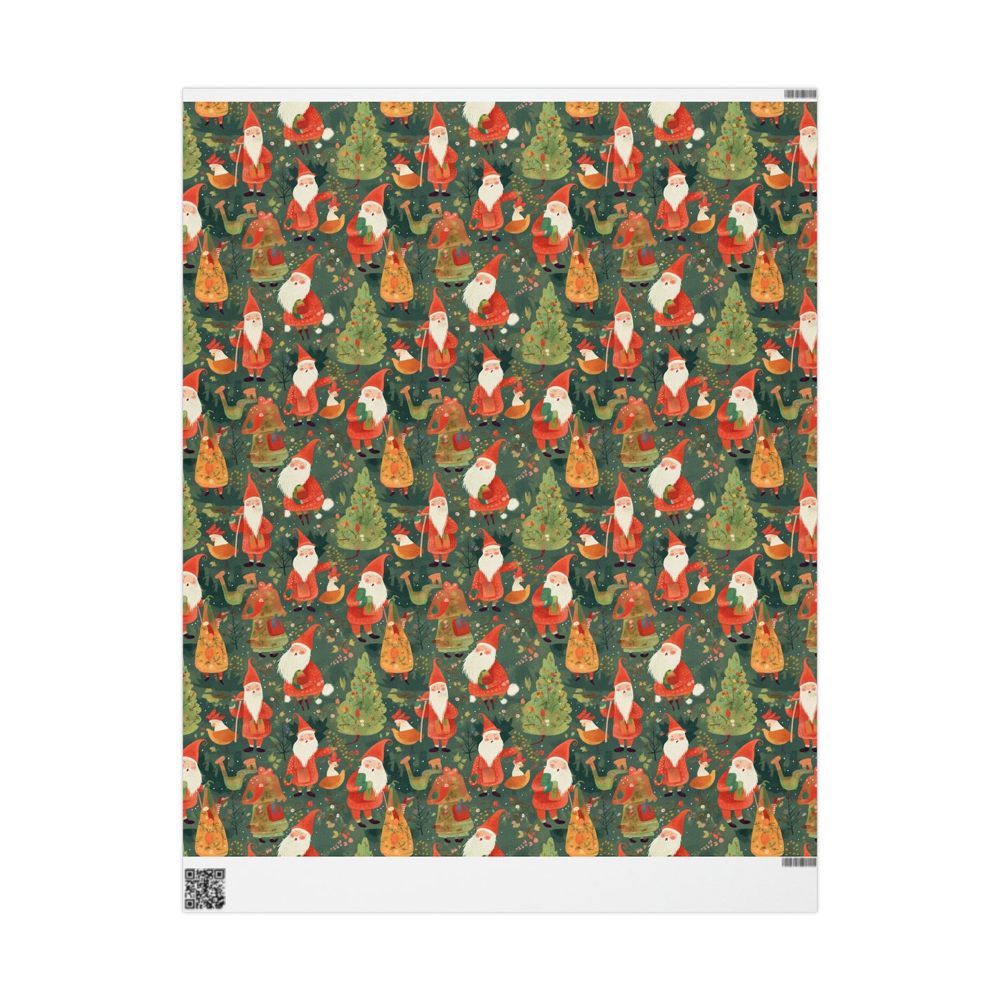 Christmas Wrapping Paper for Christmas Santa Clause Wrapping Paper Custom Wrapping Paper