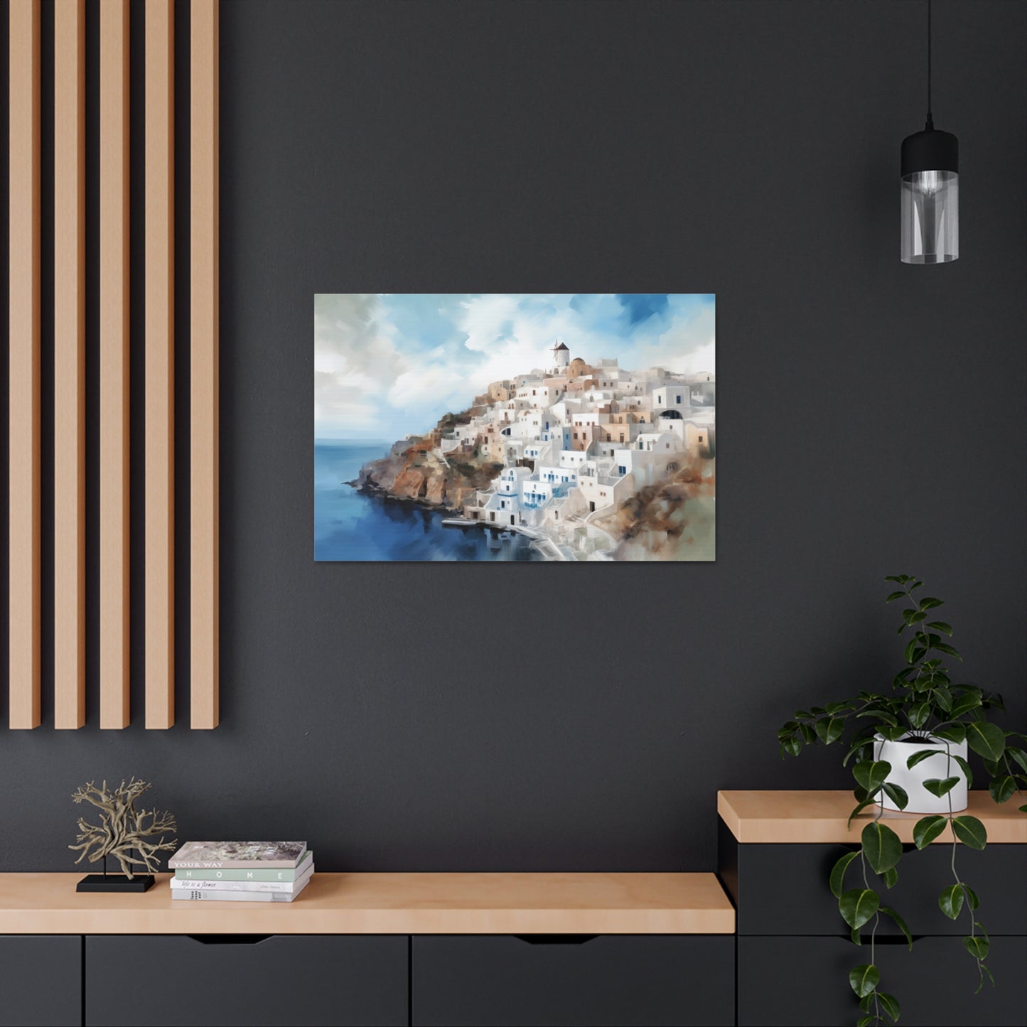 Landscape Painting for Living Room Oil Painting for Dining Room Painting for Bedroom Painting for Office Painting of Greece