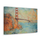 Golden Gate Bridge Painting for Living Room Oil Painting for Dining Room Painting for Bedroom Painting for Office Painting of San Francisco