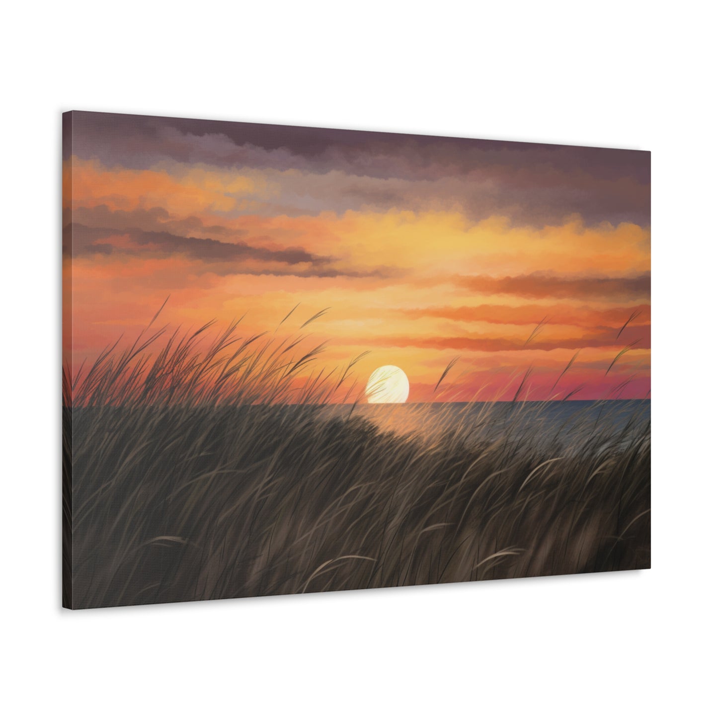 Sunset Painting for Living Room Oil Painting for Dining Room Painting for Bedroom Painting for Bedroom Painting on Canvas Beach Painting