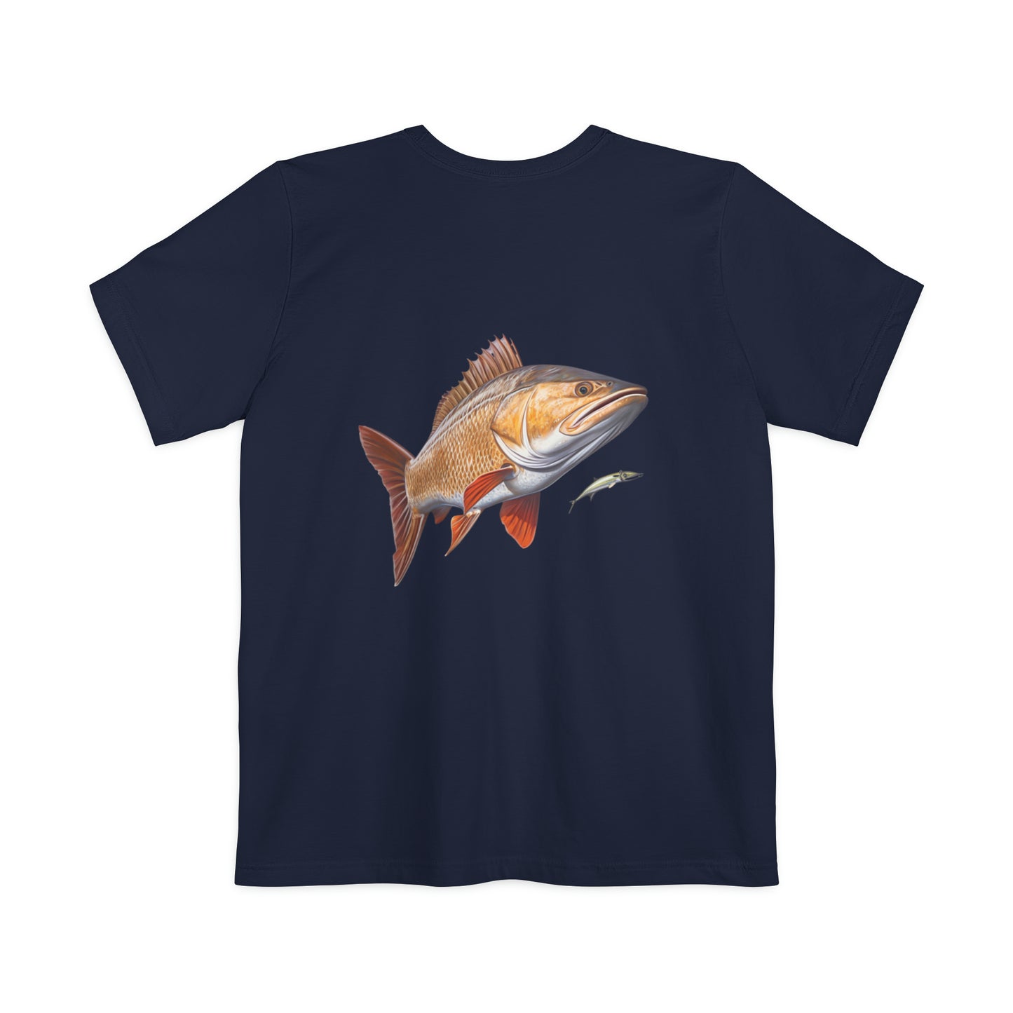 Fishing T-shirt for Fishing T-Shirt of Red Fish T-shirt Fishing Pocket T-Shirt of Fish