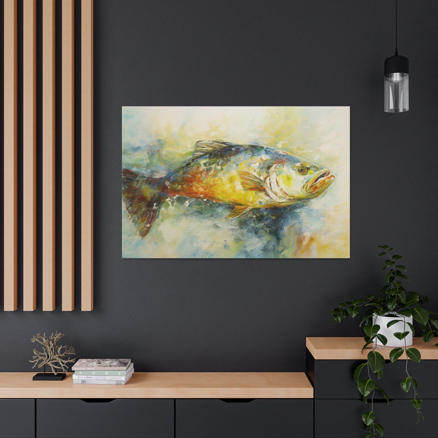 Painting of Fish Painting for Living Room Oil Painting for Dining Room Painting for Bedroom Painting for Bedroom Painting for Beach House