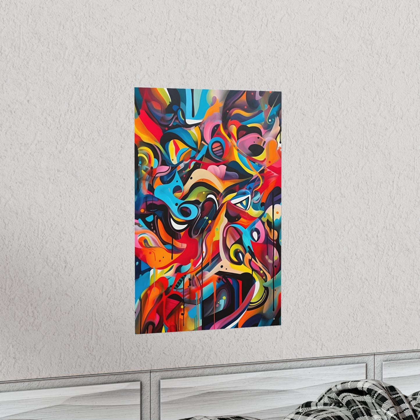 Abstract Art Graffiti Art for Living Room Art for Bedroom Art for Kids Room Art for Office Art