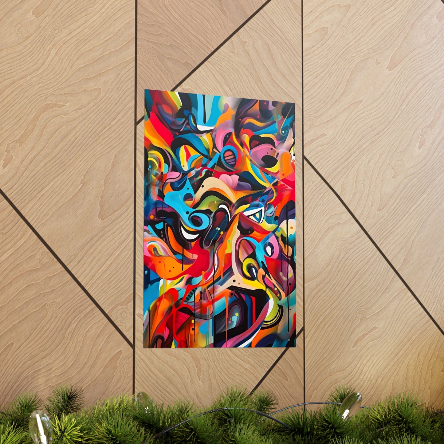 Abstract Art Graffiti Art for Living Room Art for Bedroom Art for Kids Room Art for Office Art