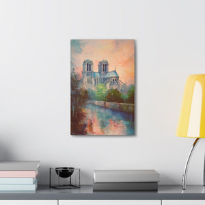 Notre Dame Cathedral Painting for Living Room Oil Painting for Dining Room Painting for Bedroom Painting for Bedroom Painting on Canvas