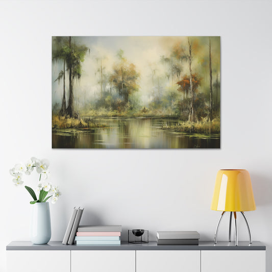 Marsh Painting Abstract Painting for Living Room Oil Painting for Dining Room Painting for Bedroom Painting for Bedroom Painting on Canvas