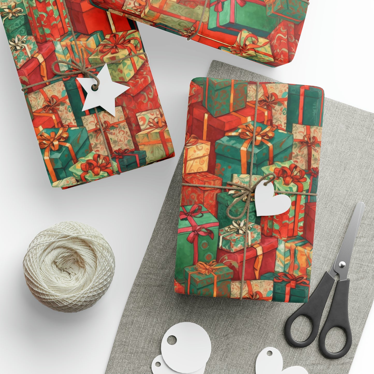 Christmas Wrapping Paper for Christmas Santa Clause Wrapping Paper Custom Wrapping Paper