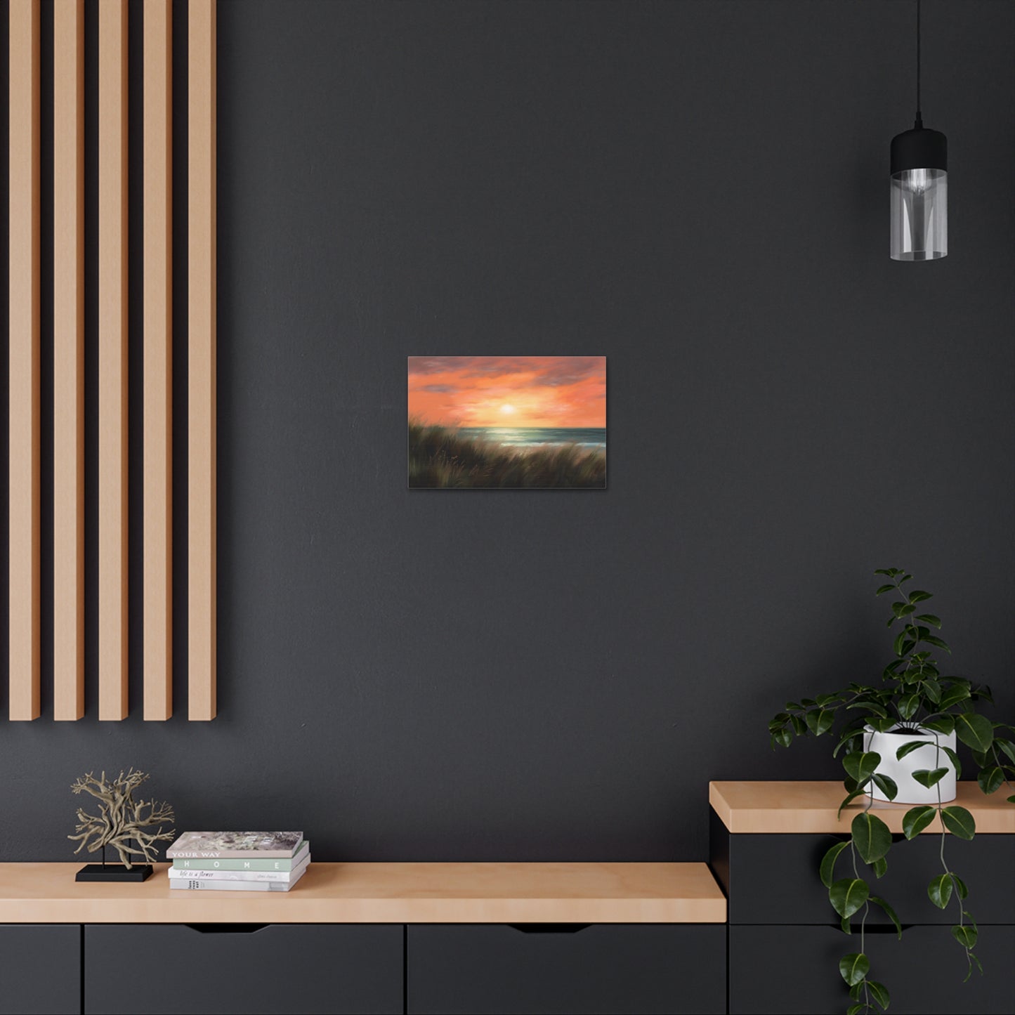 Sunset Painting for Living Room Oil Painting for Dining Room Painting for Bedroom Painting for Bedroom Painting on Canvas Beach Painting