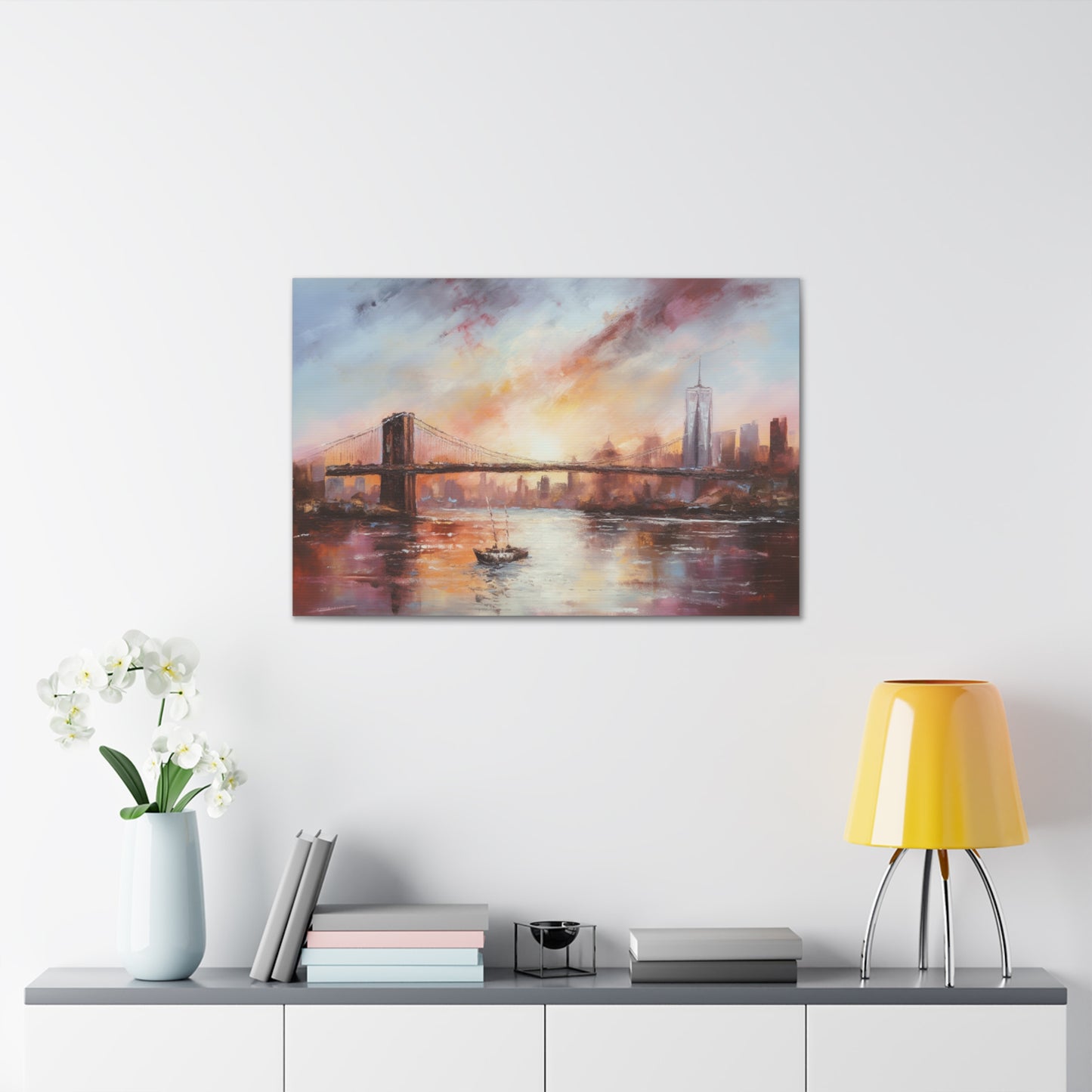 New York City Painting for Living Room Oil Painting for Dining Room Painting for Bedroom Painting for Bedroom Painting of NYC