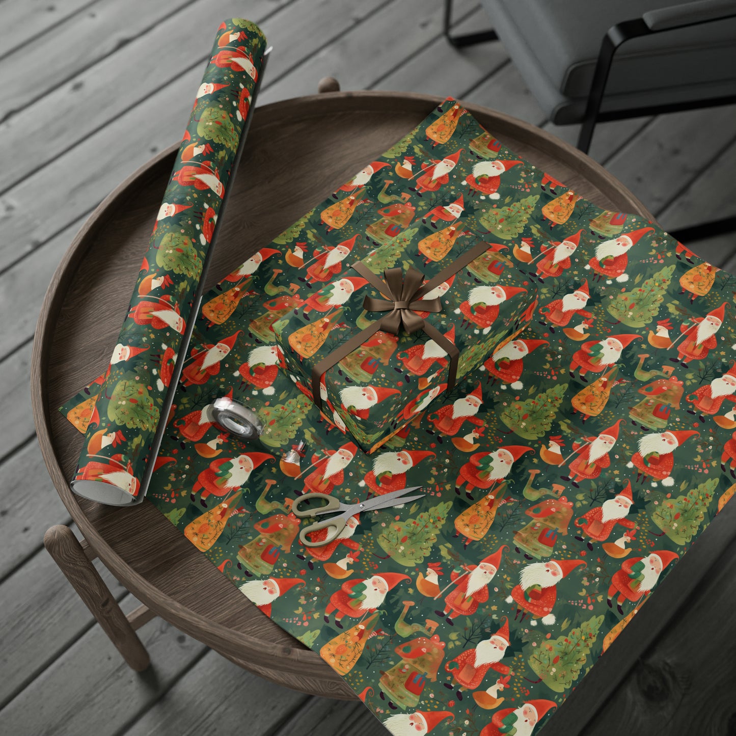 Christmas Wrapping Paper for Christmas Santa Clause Wrapping Paper Custom Wrapping Paper