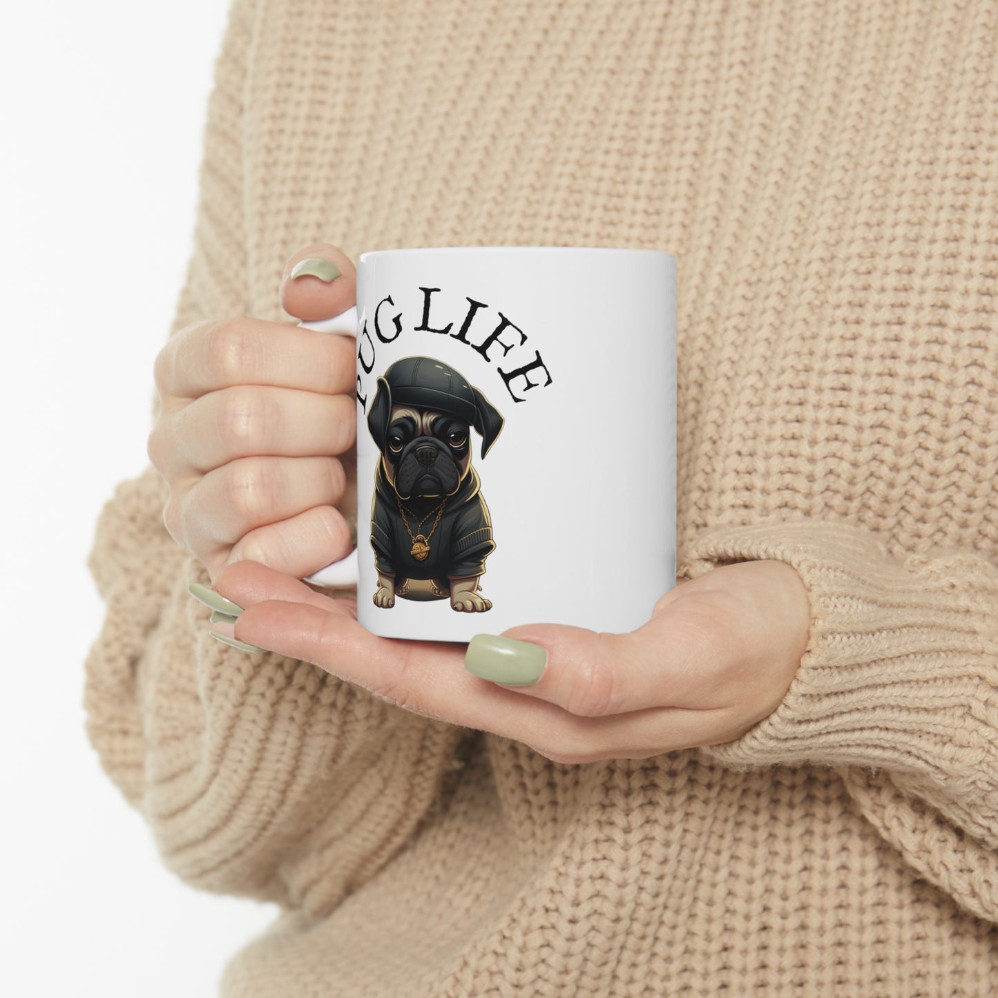 Pug Life Coffee Mug for Pug Lover Coffee Mug for Pug Owner Coffee Cup for Dog Lover Coffee Cup for Pug Coffee Cup